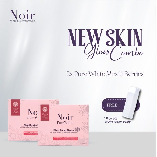 New Skin Glow Combo - Pure White Mixed Berries